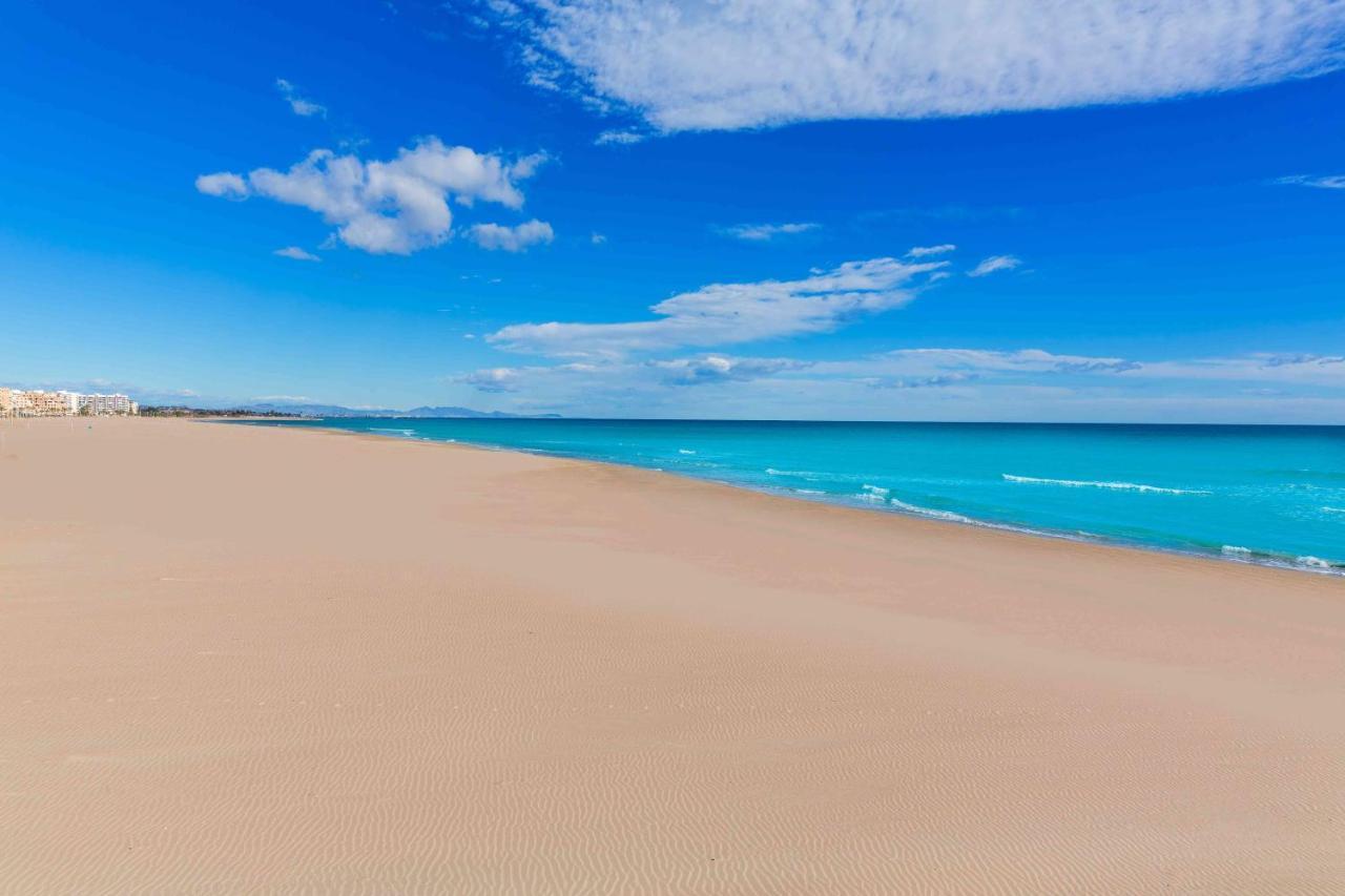 Del Mar 1C - New Beach First Floor One Bed Flat Sagunto Eksteriør bilde